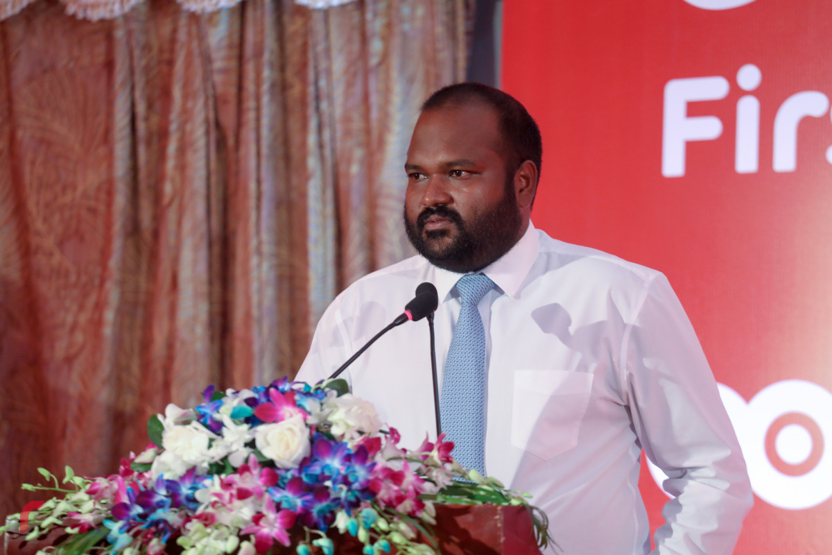 Tourism Minister Ali Waheed In a press conference