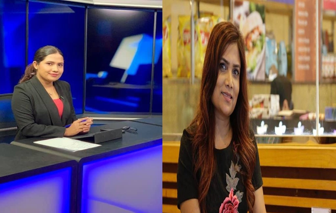 ބްރޯޑްކޮމް އަށް އައްޔަނުކުރުމަށް ކޮމިޓީން ފާސްކުރި ލިސްޓުގެ ކުރީގައި ތިއްބެވި މަރިޔަމް ވަހީދާ އާއި އަނާ
