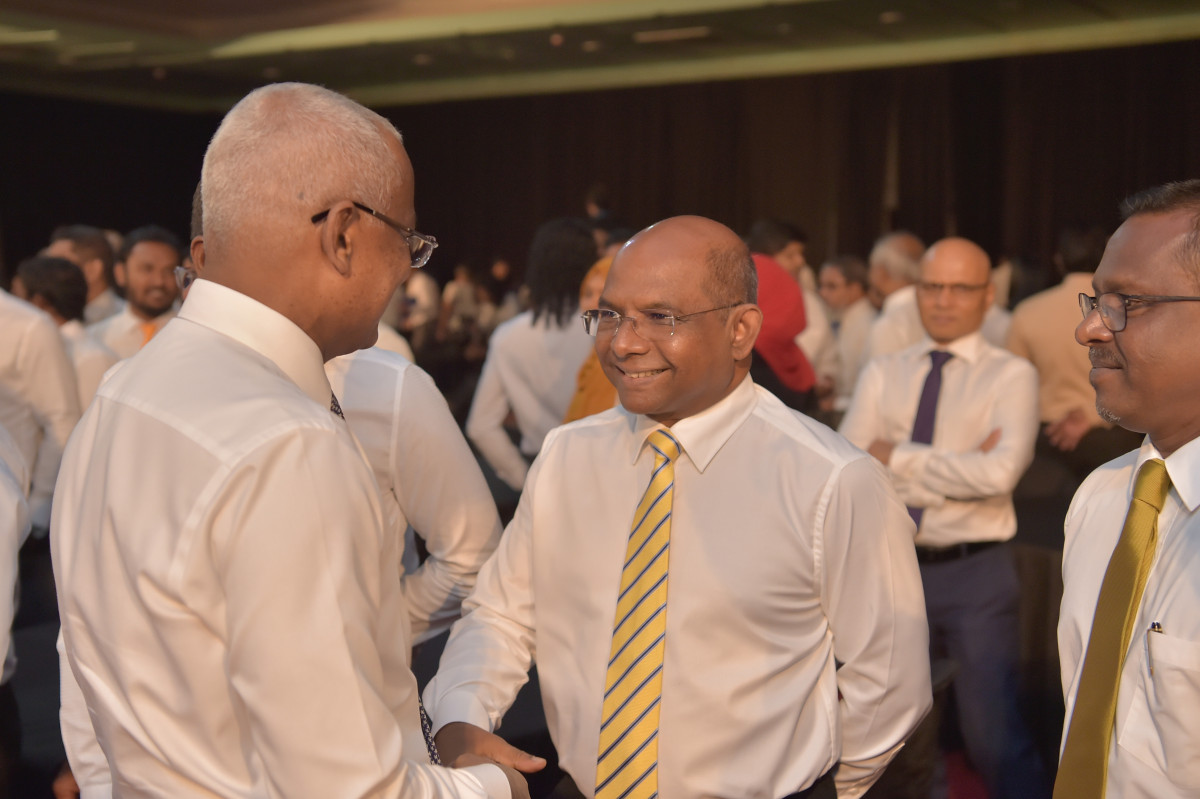 ކުރިއަށް އޮތް ފަސް އަހަރުގެ ތަރައްޤީގެ މިޞްރާބު ހިމެނޭ ސްޓްރެޓީޖިކް އެކްޝަން ޕްލޭން އިފްތިތާޙު ކޮށްދެއްވުން -- ފޮޓޯ: ރައީސް އޮފީސް