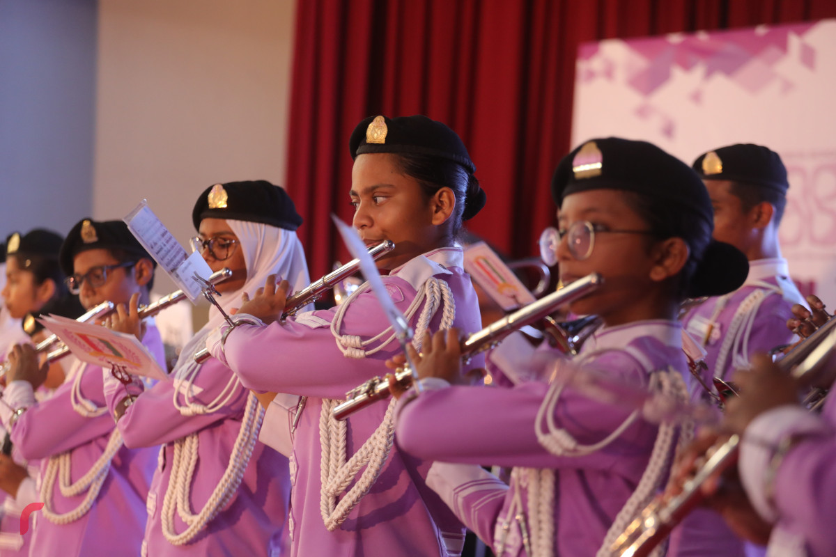 06 އޯގަސްޓް 2019 --ހިރިޔާ ސުކޫލަށް 10 އަހަރު ފުރުން ފާހަގަ ކުރުމަށޤ ބޭއްވި އެސެމްބްލީގެ ތެރެއިން-- ފޮޓޯ: ޝުއައިބް މުހައްމަދު