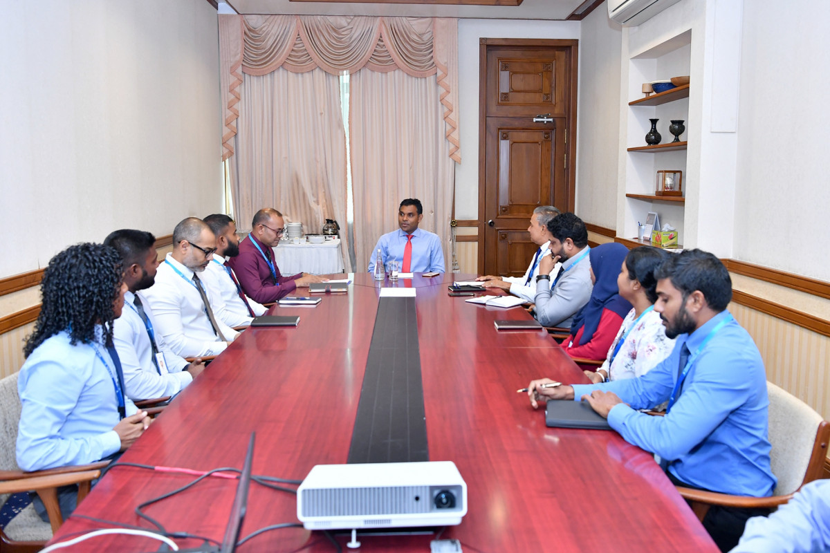 Vice President Faisal Naseem met with senior officials from MTCC on Sunday