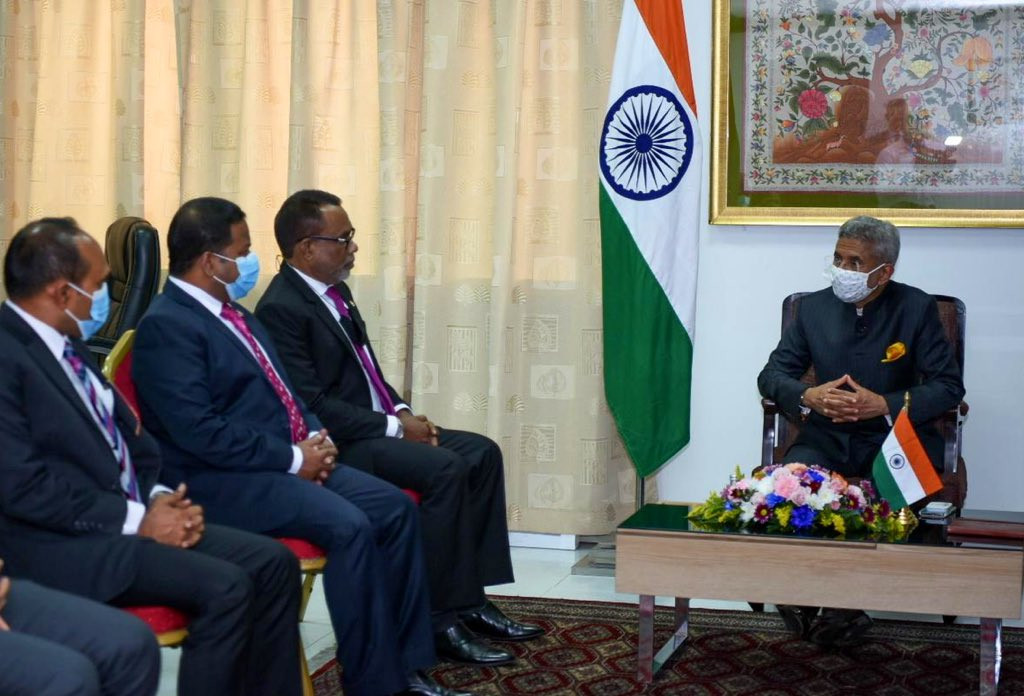 India’s Minister of External Affairs, Dr. S. Jaishankar, meets opposition leaders on Sunday