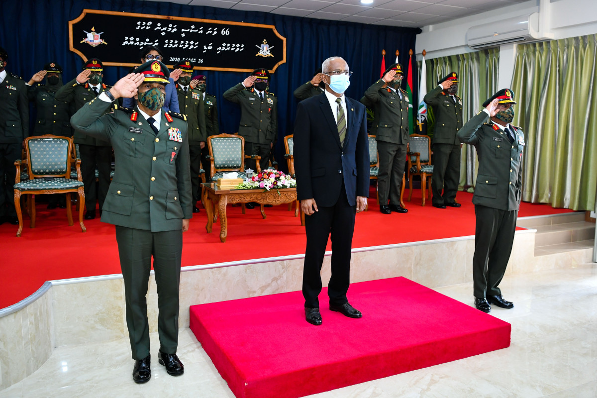 އެމްއެންޑީއެފްގެ 66 ވަނަ އަސާސީ ތަމްރީނު ކޯހުގެ ދަރިވަރުން ހުވާކުރުމުގެ ރަސްމިއްޔާތުގެ ތެރެއިން