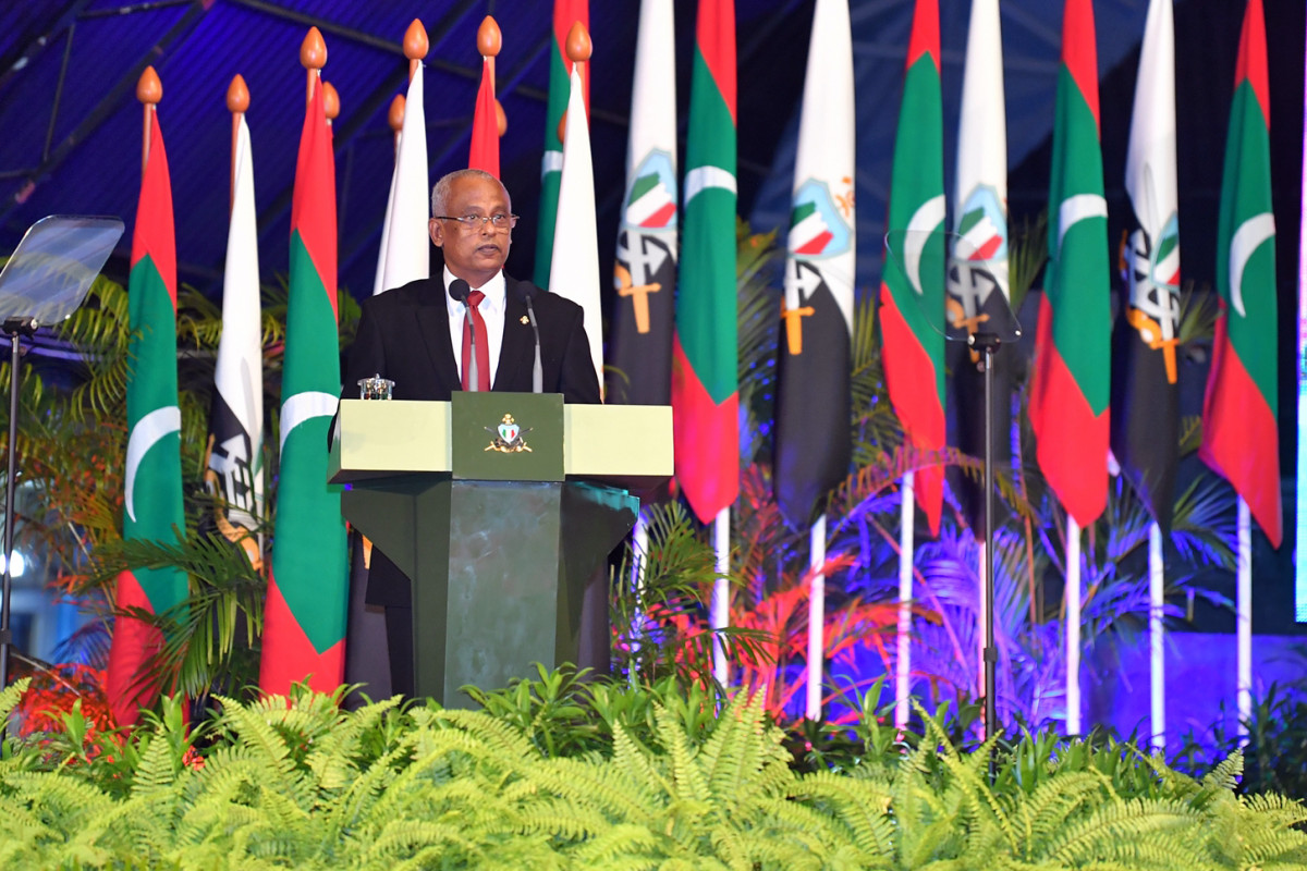 ނަސްރުގެ ދުވަސް ފާހަގަކުރުމަށް ބޭއްވި ރަސްމީ ޖަލްސާ -- ފޮޓޯ: ރައީސް އޮފީސް