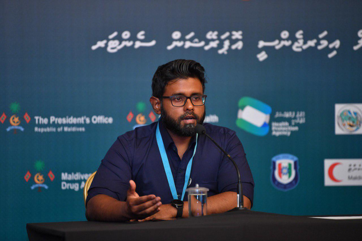 އައިޖީއެމްއެޗްގެ ޑރ. މުހައްމަދު އަލީ ނޫސްވެރިންގެ ބައްދަލުވުމުގައި ވާހަކަދައްކަވަނީ،