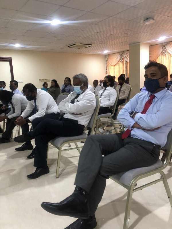 އެމްޑީޕީ ޕާލިމެންޓަރީ ގްރޫޕުގެ ބައްދަލުވުމެއް ކުރިއަށްދަނީ