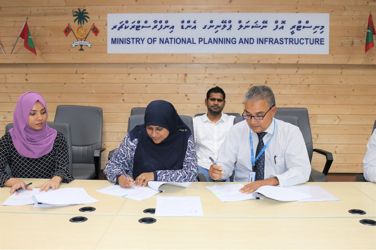 The signing ceremony took place at the ministry building on Tuesday