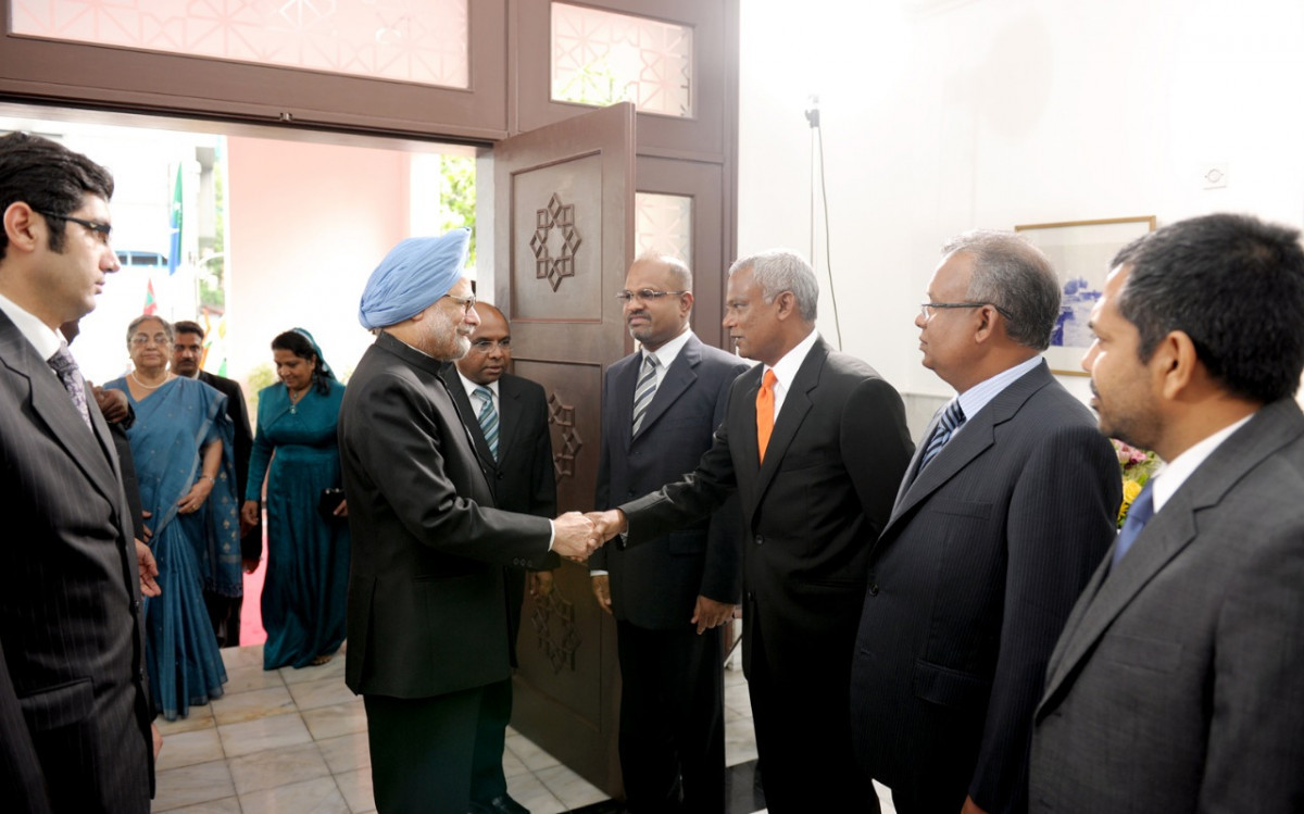 އިންޑިޔާގެ ބޮޑުވަޒީރު މަންމޯހަމް ސިންހު ރައްޔިތުންގެ މަޖްލީހަށް ވަޑައިގަތުން-- ފޮޓޯ: -މަޖިލިސް އަރކައިވް