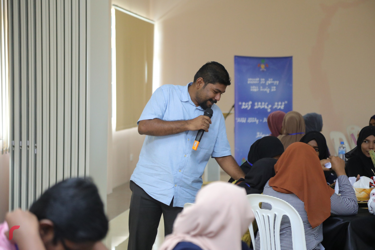 31 އޯގަސްޓް 2019 | ގދ. ތިނަދޫ -- ޒުވާން ލީޑަރުންގެ ފޯރަމް ގެ ސެޝަންތަކުގެ ތެރެއިން -- ފޮޓޯ: ޝުއައިބް މުހައްމަދު