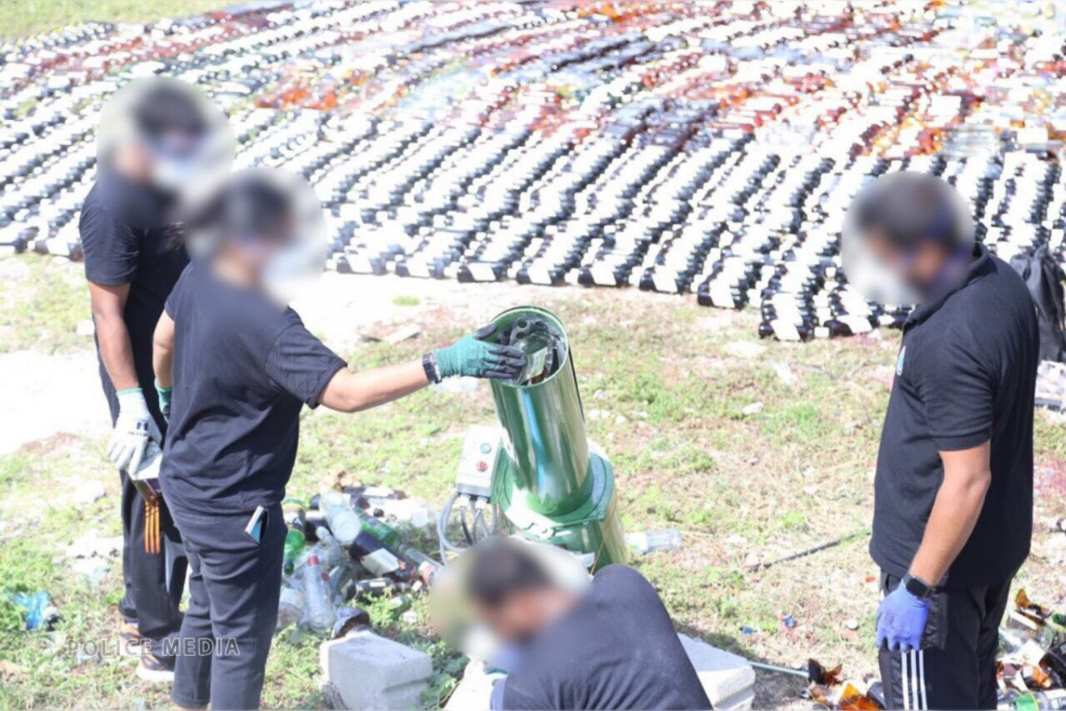 ޑްރްގް އެންފޯސް ޑިޕާޓްމެންޓުން ބަނގުރާ ނައްތާލަނީ