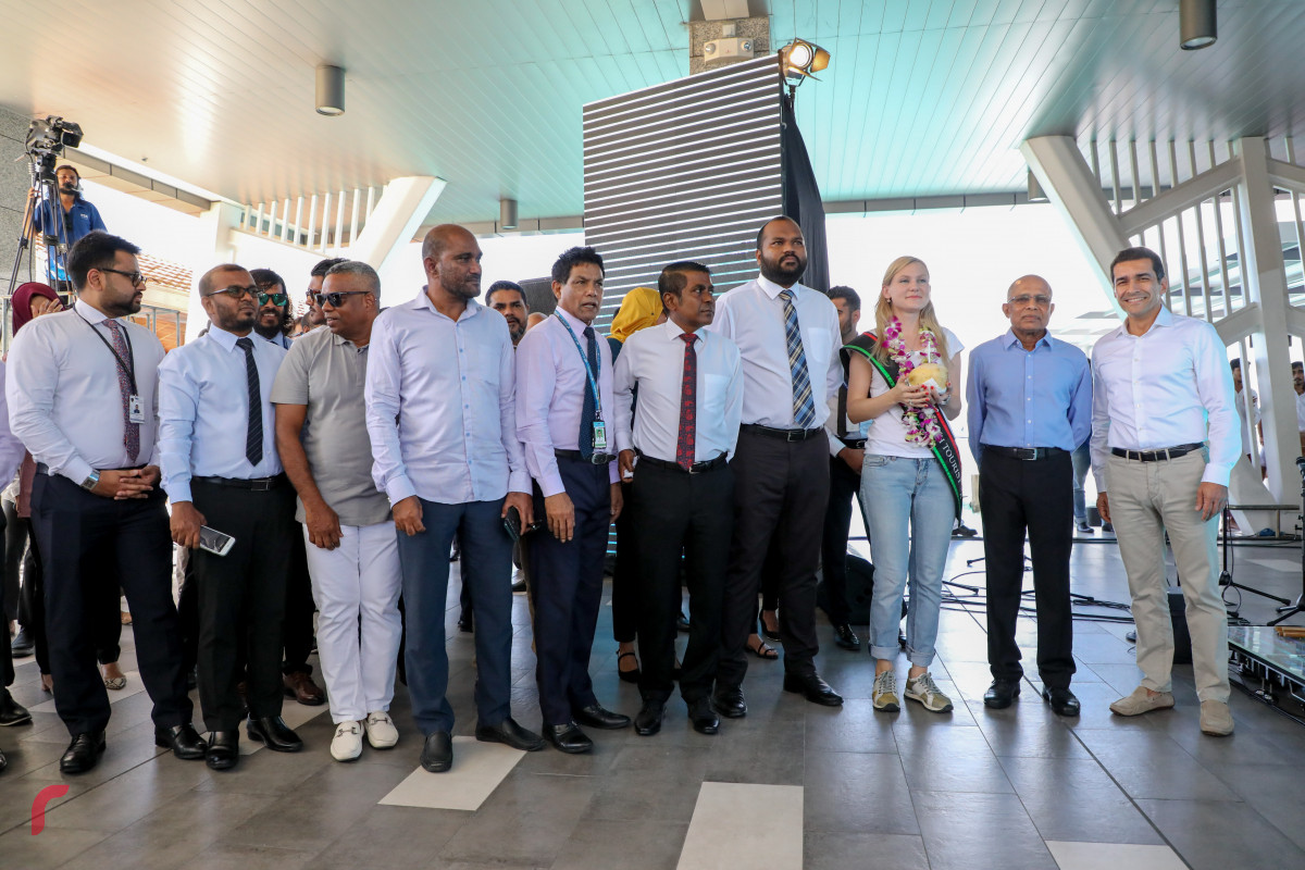 ދޮޅު މިލިޔަން ވަނަ ފަތުރުވެރިޔާ ރާއްޖެ އައުން ފާހަގަކުރުން  -- ފޮޓޯ : ޔޫސުފް ސޮފްވާން