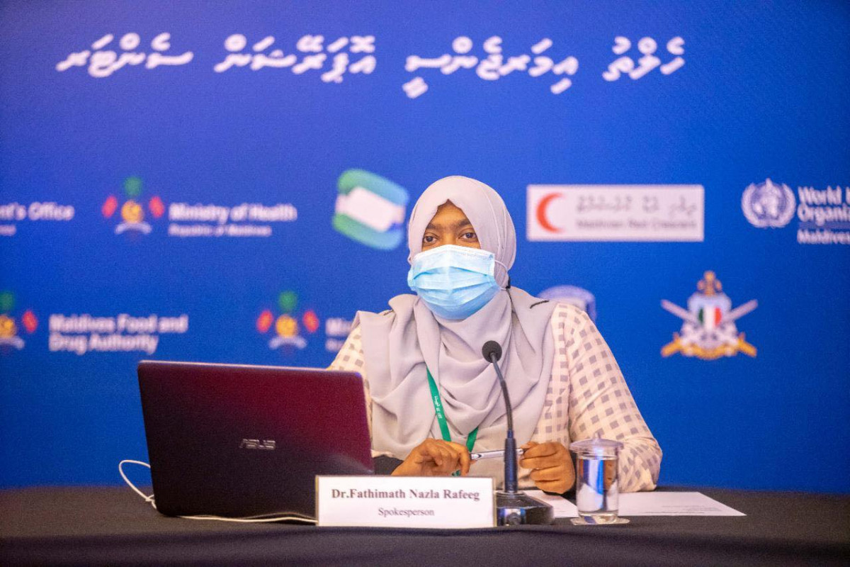 Spokesperson for the Health Emergency Operations Center (HEOC), Dr. Nazla Rafeeq