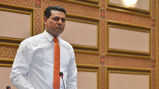 Leader of Maldivian Development Alliance (MDA) Meedhoo constituency MP Ahmed Siyam
