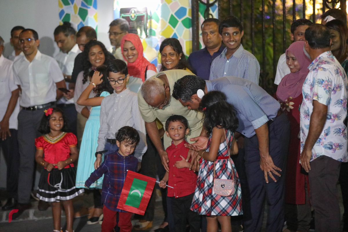 27 ޖުލައި 2019 --މިނިވަން ދުވަހުގެ ފުޅަނދުބުރުގެ ތެރެއިން، ރައީސްގެ މިސްކިތު ފްރެންޑް މަލީކް-- ފޮޓޯ: ޝުއައިބް މުހައްމަ