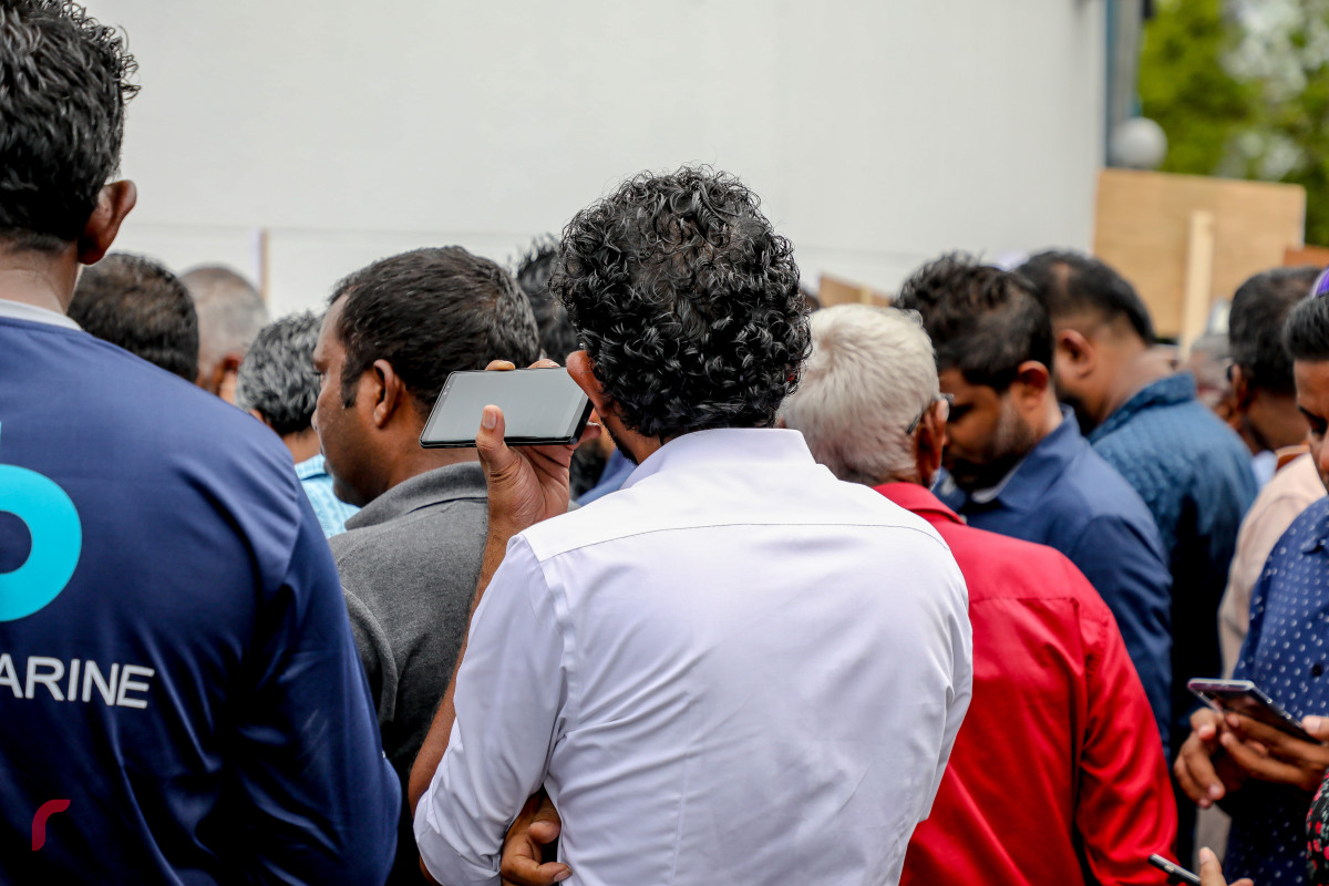 ކުރީގެ ރައީސް ޔާމިން ޝަރީއަތައް ހާޒިރުކުރުން -- ފޮޓޯ : ޔޫސުފް ސޮފްވާން