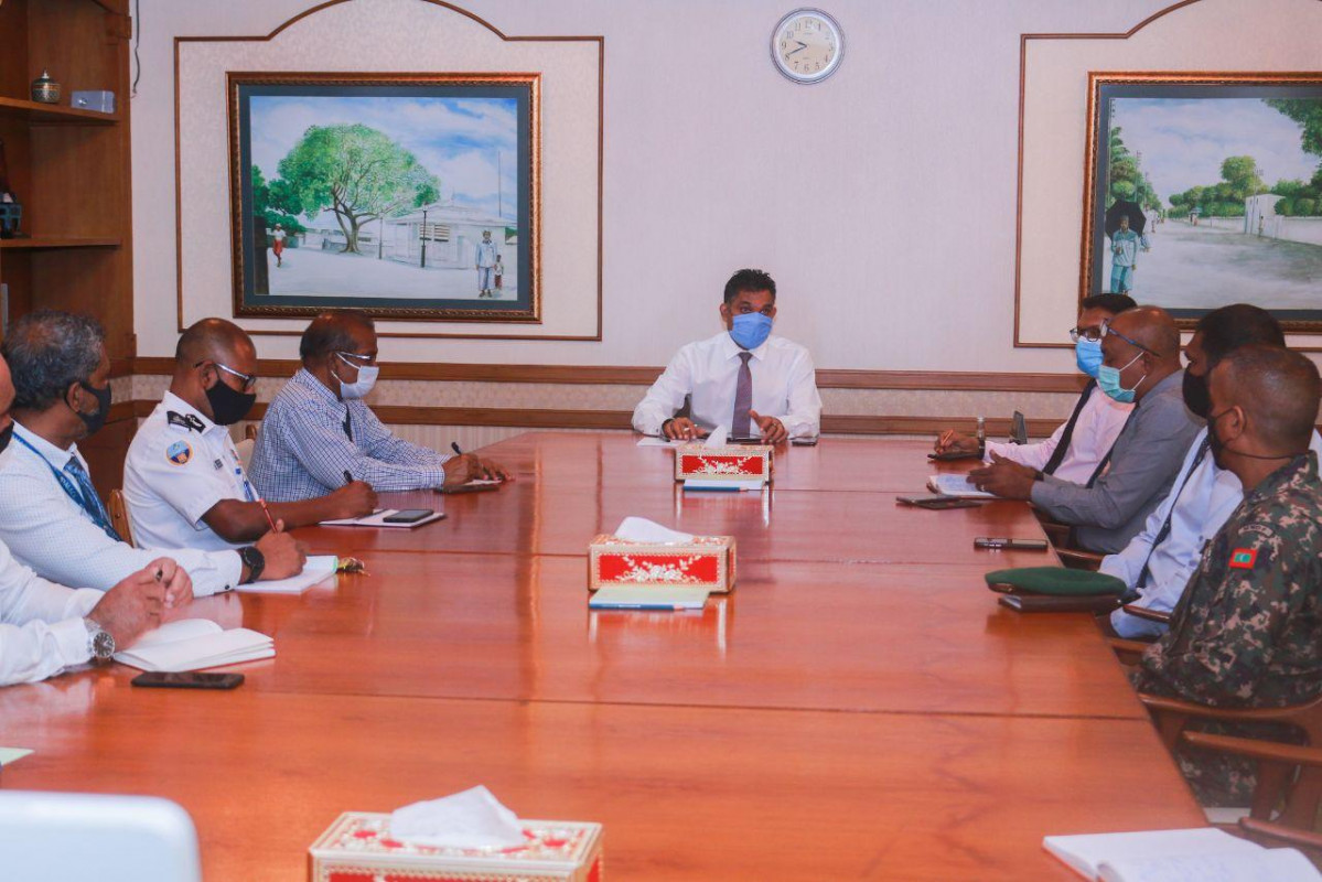 ހޯމަ ދުވަހު ރައީސް އޮފީހުގައި ބޭއްވި ބައްދަލުކުރެއްވުމުގެ ތެރެއިން