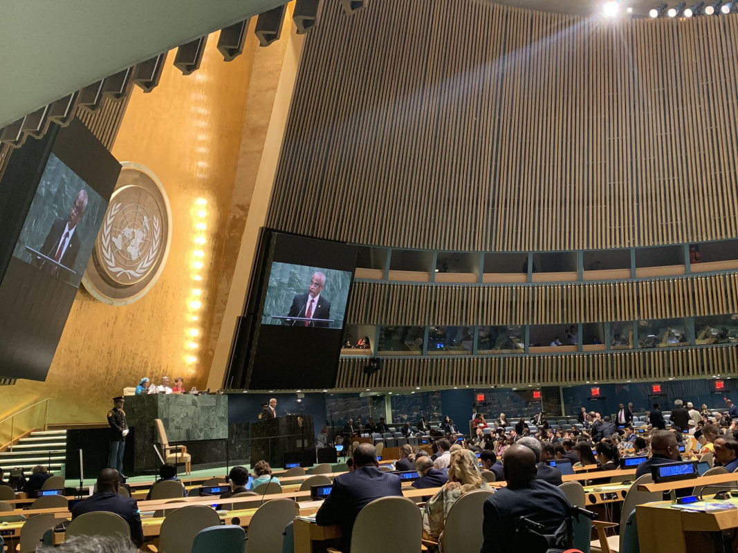 އދ. އާންމު މަޖިލީހުގައި ރައީސް ސޯލިހު ތަގްރީރް ކުރައްވަނީ