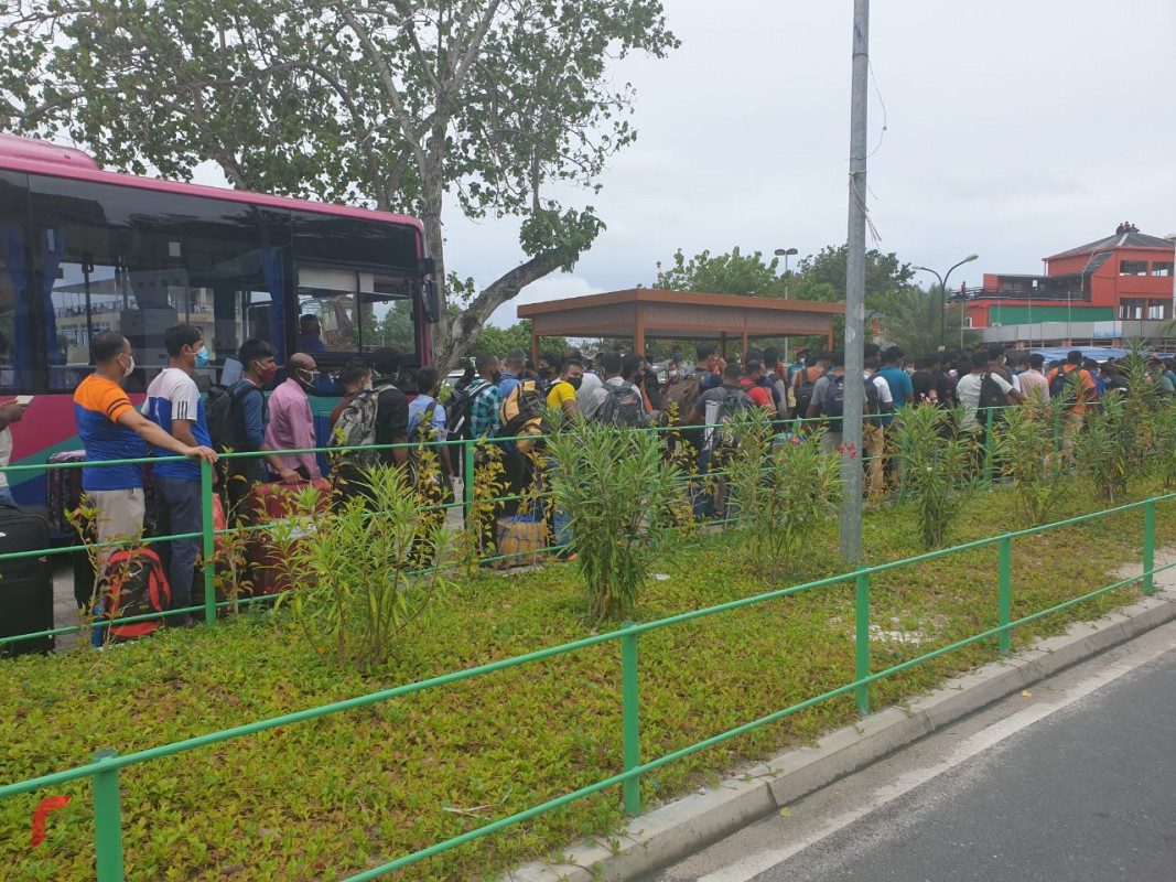 ބިދޭސީން އަނބުރާ ގައުމަށް ފޮނުވާލަން ކުރި މަސައްކަތްތަކުގެ ތެރެއިން