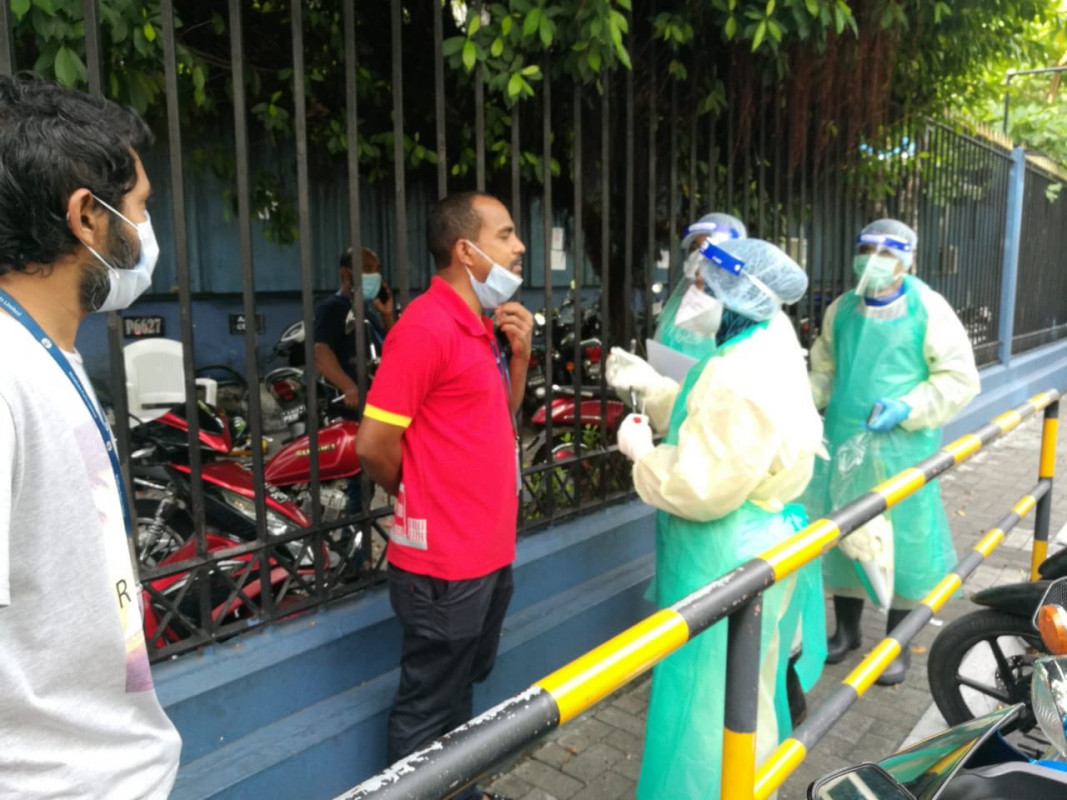 އެޗްޕީއޭއިން މާލެގައި ކުރިޔަށް ގެންދިޔަ ރެންޑަމްކޮށް ސާމްޕަލް ނެގުމުގެ ތެރެއިން