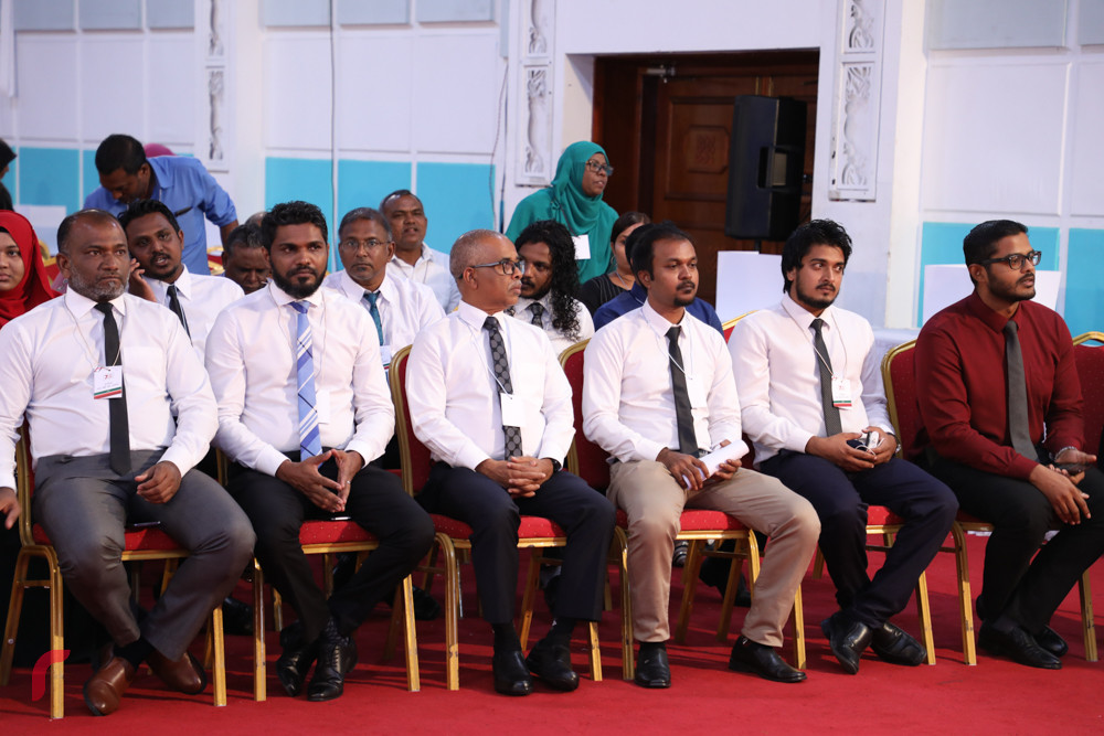 އެމްއާރްއެމްއިން ބޭއްވި ފުރަތަމަ ޖަލްސާގެ ތެރެއިން -- ފޮޓޯ : ޔޫސުފް ސޮފްވާން