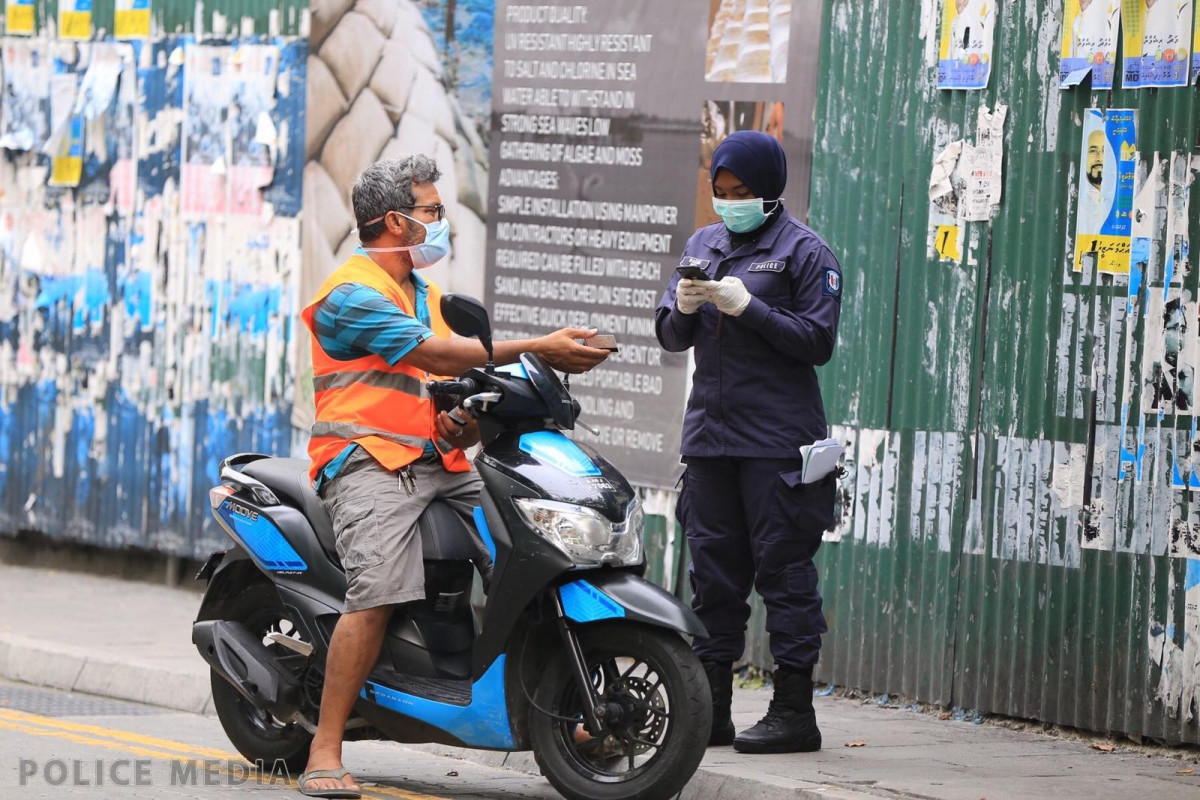 Police officers actively patrol the streets every day