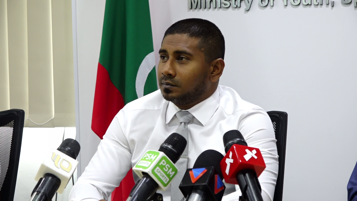 ޔޫތު މިނިސްޓަރ އަހްމަދް މަހުލޫފް