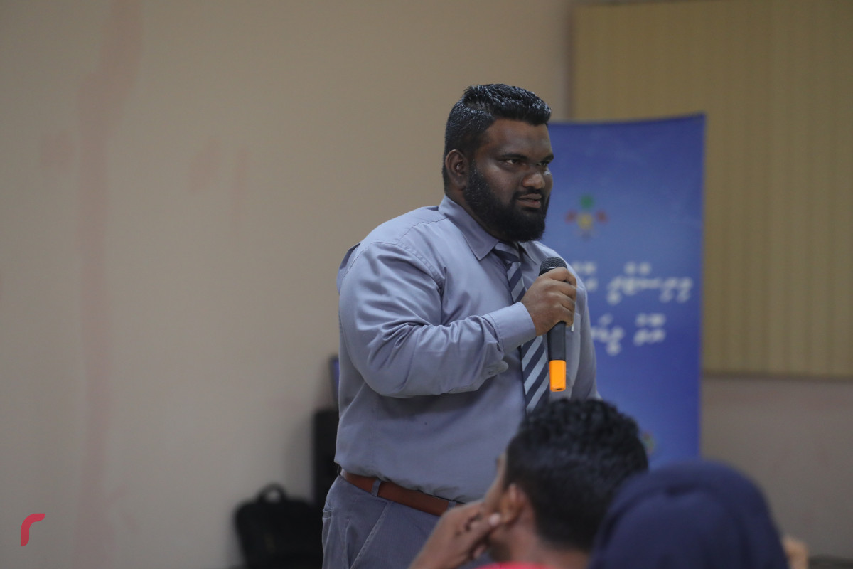 31 އޯގަސްޓް 2019 | ގދ. ތިނަދޫ -- ޒުވާން ލީޑަރުންގެ ފޯރަމް ގެ ސެޝަންތަކުގެ ތެރެއިން -- ފޮޓޯ: ޝުއައިބް މުހައްމަދު