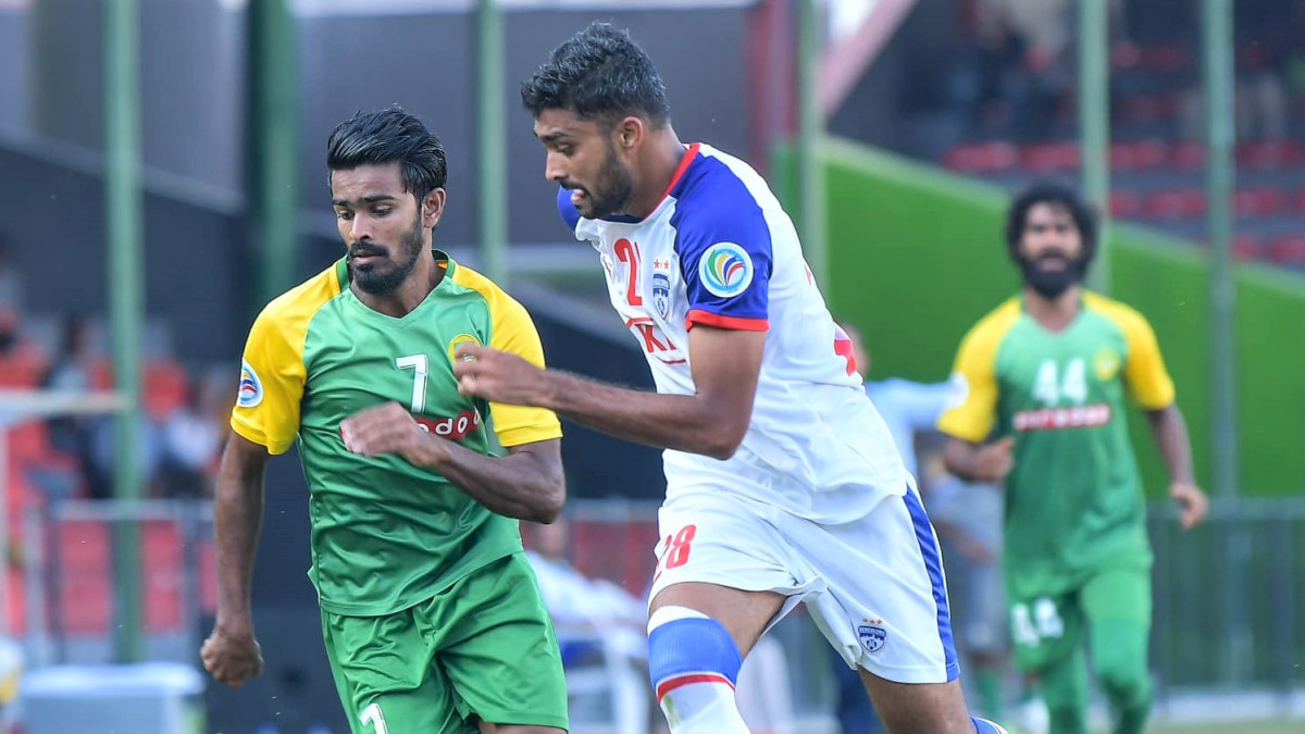 އޭއެފްސީ ކަޕްގެ ކޮލިފިކޭޝަނުގައި ރާއްޖޭގައި މާޒިޔާއިން ބެންގަލޫރާ ދެކޮޅަށް ކުޅުނު މެޗުގެ ތެރެއިން