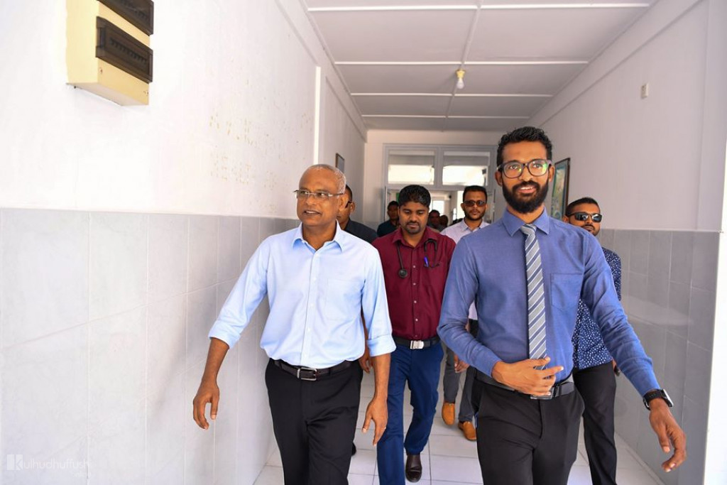ރައީސުލްޖުމްހޫރިއްޔާ އިބްރާހިމް މުހައްމަދު ސޯލިހް