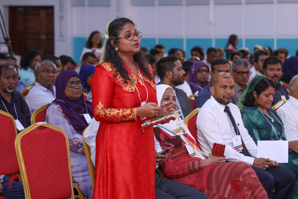 އެމްއާރްއެމްއިން ބޭއްވި ފުރަތަމަ ޖަލްސާގެ ތެރެއިން -- ފޮޓޯ : ޔޫސުފް ސޮފްވާން