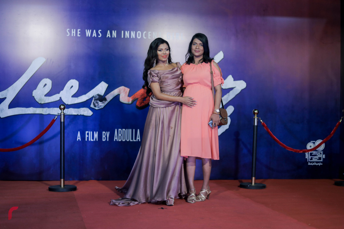 23 ޖުލައި 2019 --"ލީނާ" ގެ ރެޑް ކާޕެޓް އިން މަޝްހޫރު ބައެއް ދިވެހި ފަންނާނުން-- ފޮޓޯ: ޝުއައިބް މުހައްމަދު