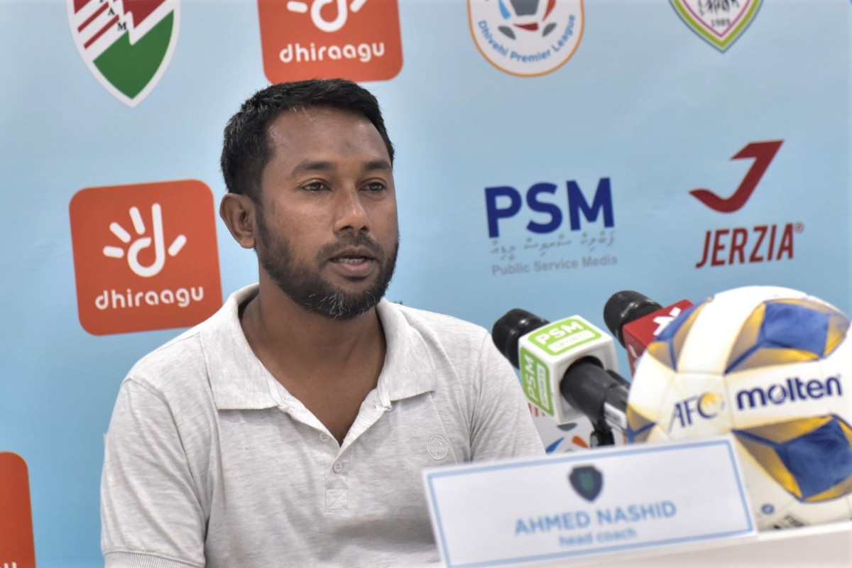 ސުޕަ ޔުނައިޓެޑް ސްޕޯޓްސް (ސަސް) ގެ ކޯޗު އަޙްމަދު ނާޝިދު (ނާދު)