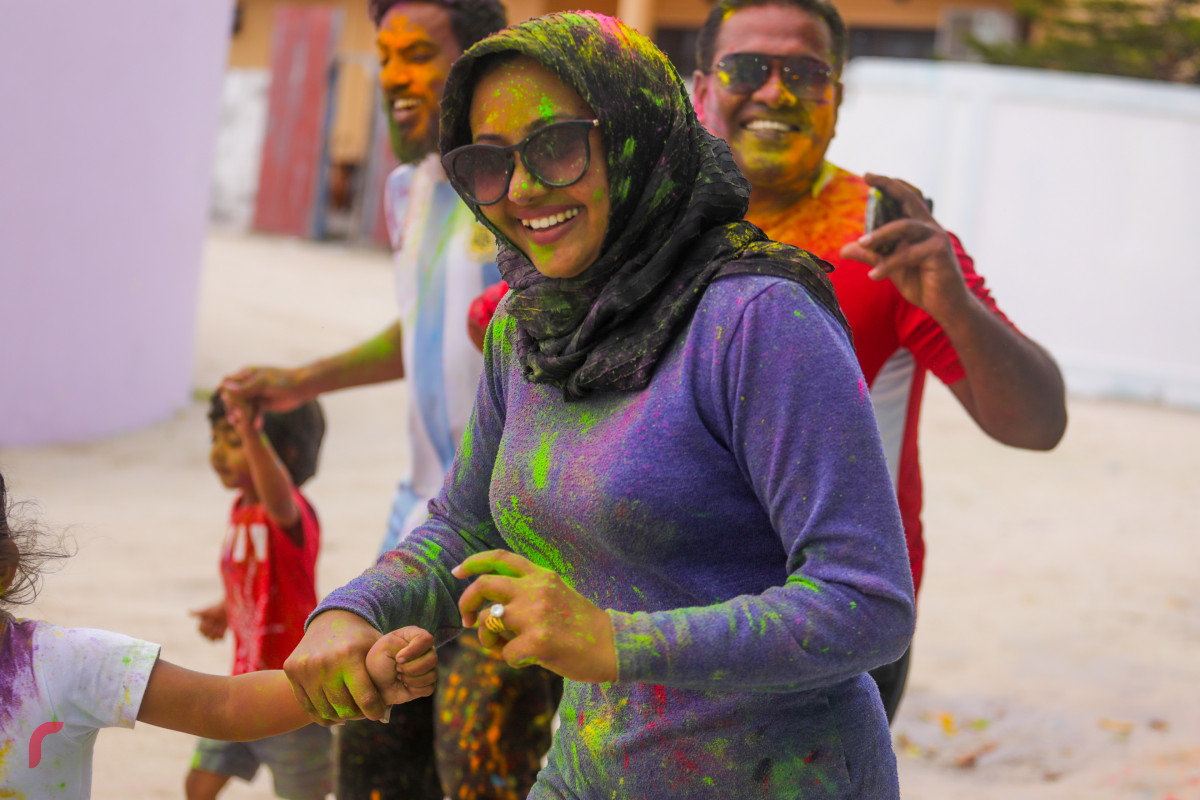 13 އޮގަސްޓް 2019 | ހއ. ހޯރަފުށި -- ޢީދު ފާހަގަކުރުމުގެ ގޮތުން "ހާއުފާ ކަލާރ ރަން" ގެ ނަމުގައި ހޯރަފުށީގައި ކުރިޔަށް ގެންދެވުން ދުވުމުގެ ތެރެއިން -- ފޮޓޯ: ޝުއައިބް މުހައްމަދު