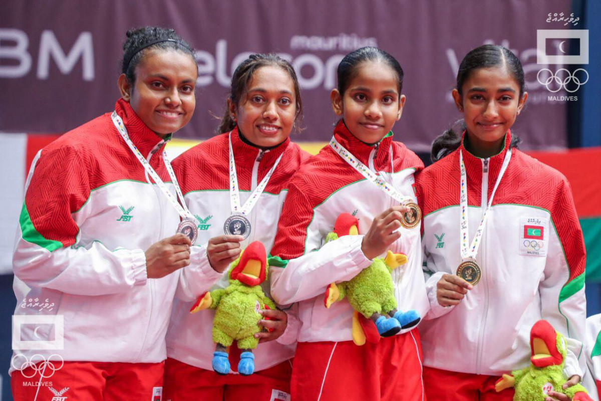 ޑަބަލް އިވެންޓުން ރާއްޖެ ފަހުރުވެރިކޮށްދިން ހަތަރު ކުޅުންތެރިން