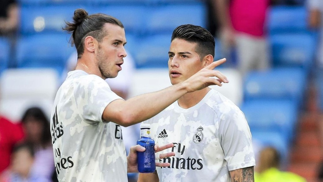 ފޯވާޑް ގެރެތު ބޭލް އާއި މިޑްފީލްޑަރު ހަމޭސް ރޮޑްރިގޭޒް