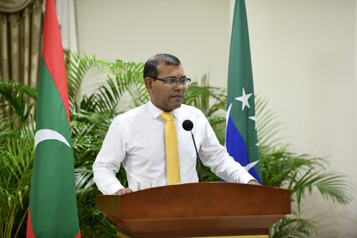 ރައްޔިތުންގެ މަޖިލީހުގެ ރައީސް، ރައީސް މުހައްމަދު ނަޝީދު