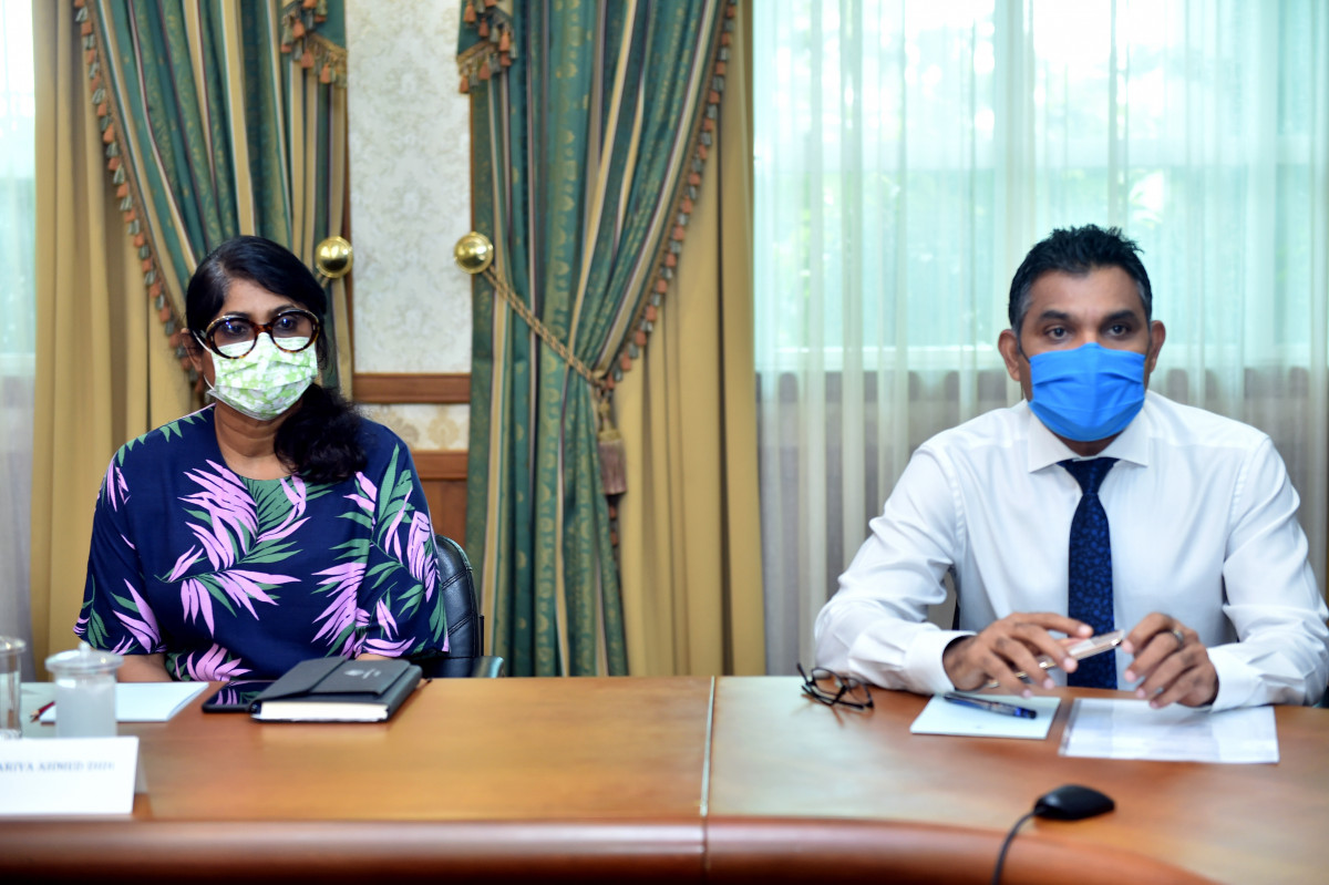 ރާއްޖޭގެ ބޯޑަރު ހުޅުވާލުމުގެ ކުރިން ވާންޖެހޭ ތައްޔާރީތަކާ ބެހޭގޮތުން ރައީސުލްޖުމްހޫރިއްޔާ އކަމާބެހޭ ފަރާތްތަކާއި މަޝްވަރާކުރެއްވުން -- ފޮޓޯ: ރައީސް އޮފީސް