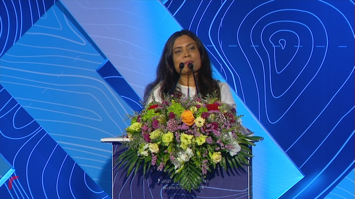 ޓޫރިޒަމް މިނިސްޓްރީން ބޭއްވި އިވެންޓު މަރިޔަމް ވަހީދާ ހުށަހަޅައިދެނީ