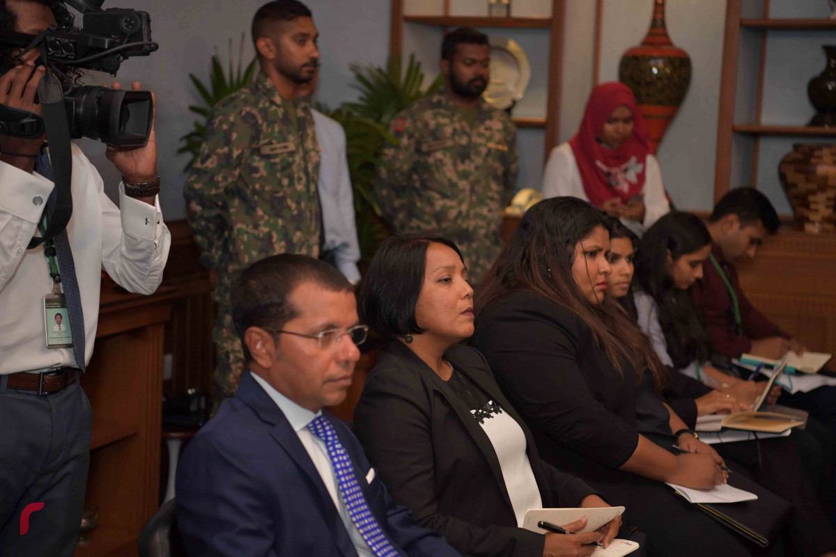 ކޮވިޑް19 އާއި ގުޅިގެން ސާކުގެ މެންބަރު ޤައުމުތަކުގެ ލީޑަރުން ބައިވެރިވި ވީޑިއޯ ކޮންފަރެންސްގައި ރައީސް ބައިވެރިވެ ވަޑައިގެންނެވުން --- ފޮޓޯ ރައީސް އޮފީސް