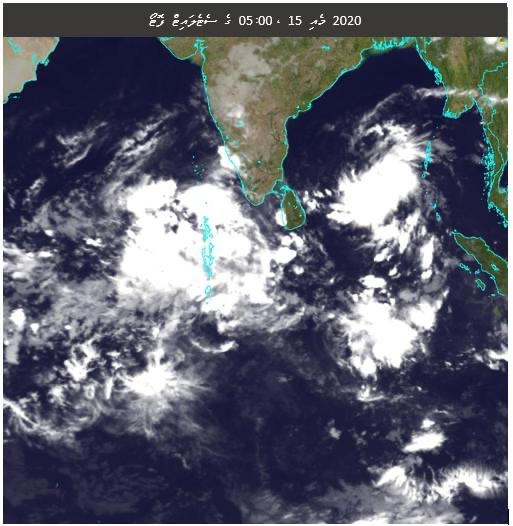 MET predicts intense rain clouds to loom over the Maldives