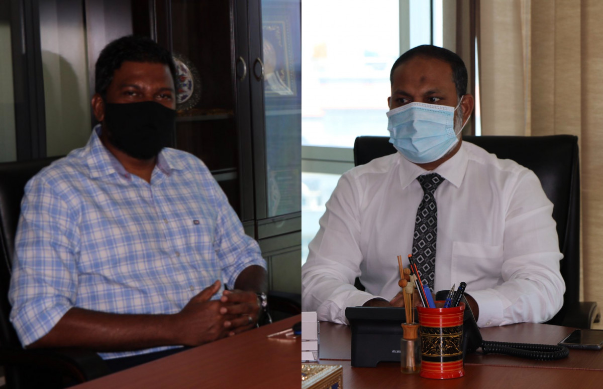 މެމްބަރު ރާއީ ހޯމް މިނިސްޓަރާއި އެކު ބޭއްވި ބައްދަލުވުމުގެ ތެރެއިން