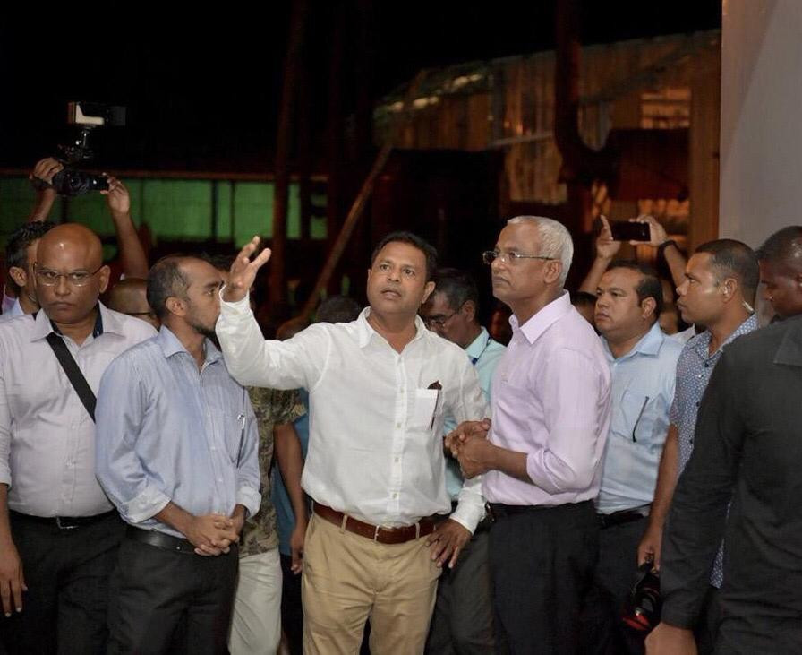 ފެނަކައިގެ މެނޭޖިންގ ޑިރެކްޓަރ އަދި، ރައީސުލްޖުމްހޫރިއްޔާ އިބްރާހިމް މުހައްމަދު ސޯލިހު