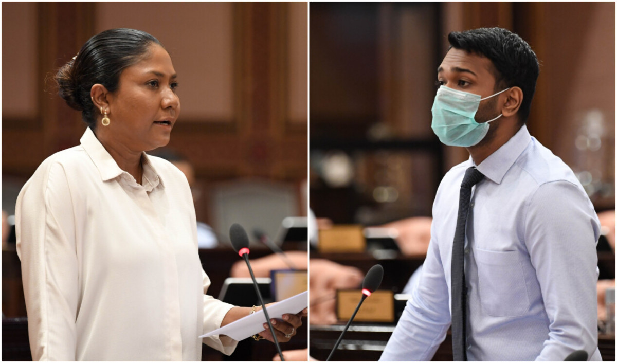 ތުޅާދޫ ދާއިރާގެ މެންބަރު ހިސާން ހުސެއިން އާއި ގަލޮޅު ދެކުނު ދާއިރާގެ މެންބަރު މީކާއިލް އަހުމަދު ނަސީމް