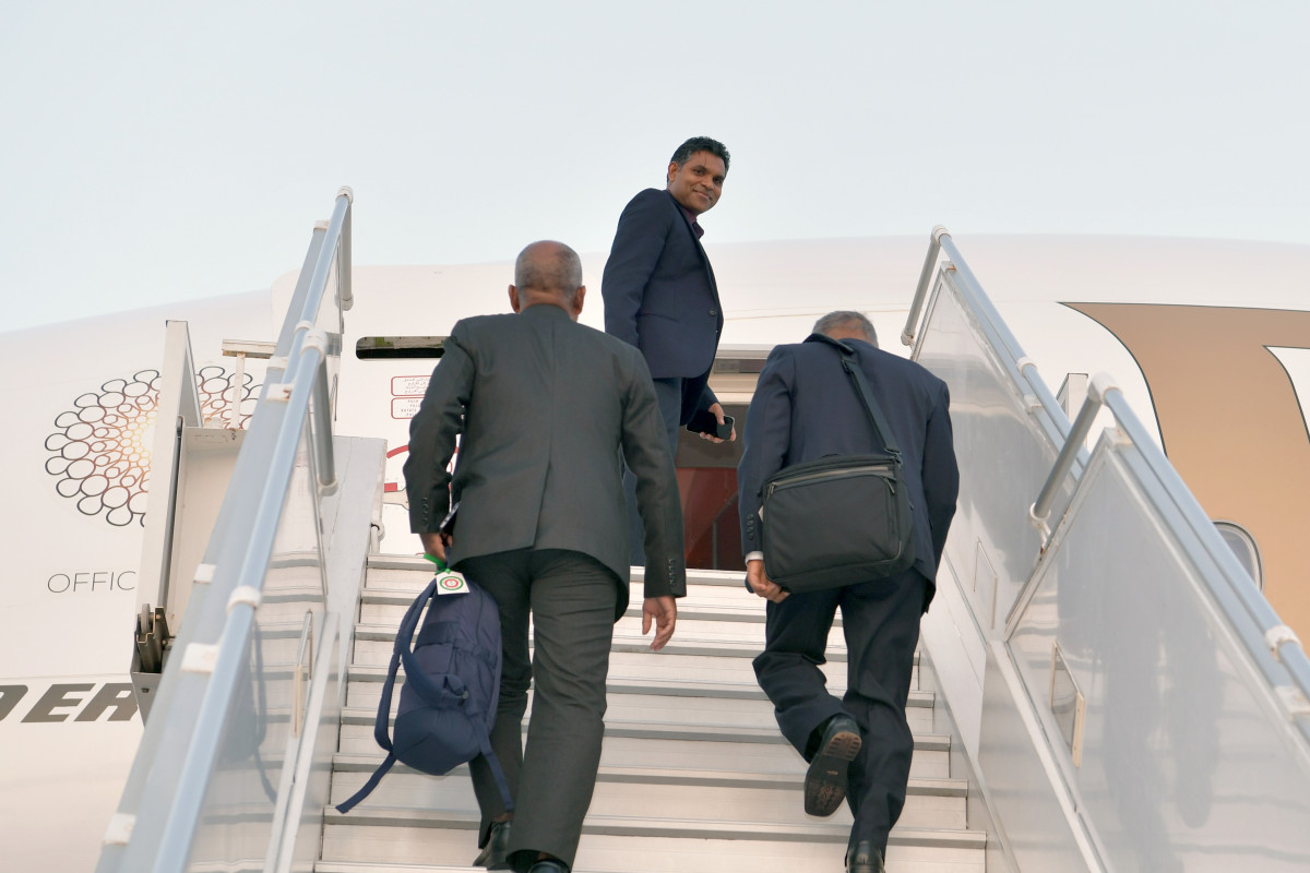 The Vice President departed on Friday