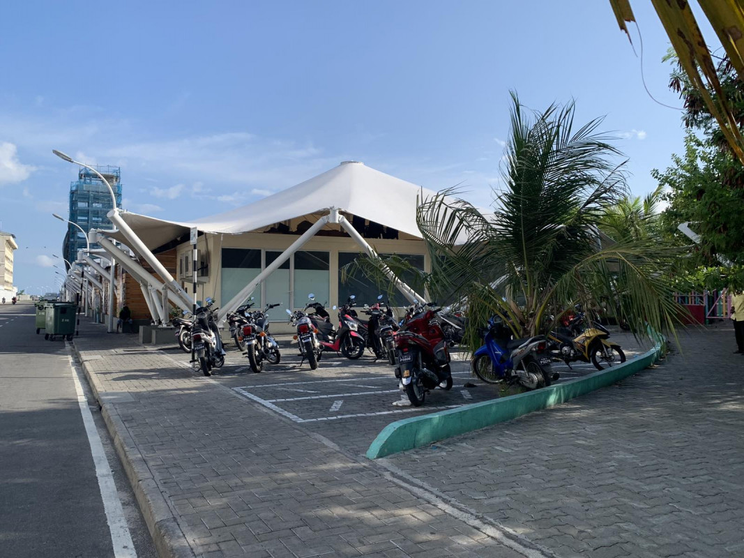 Food court in Malé City