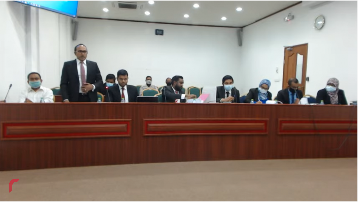 ރ. ފުއްގިރި މައްސަލާގައި ރައީސް ޔާމީންގެ މައްޗަށް ކުރާ މަނީ ލޯންރިންގ އަދި ރިޝްވަތު ޤަބޫލުކުރުމުގެ ކުށުގެ ދަޢުވާއާގުޅިގެ ކްރިމިނަލް ކޯޓުގައި ބޭއްވި އަޑުއެހުމެއްގެ ތެރެއިން