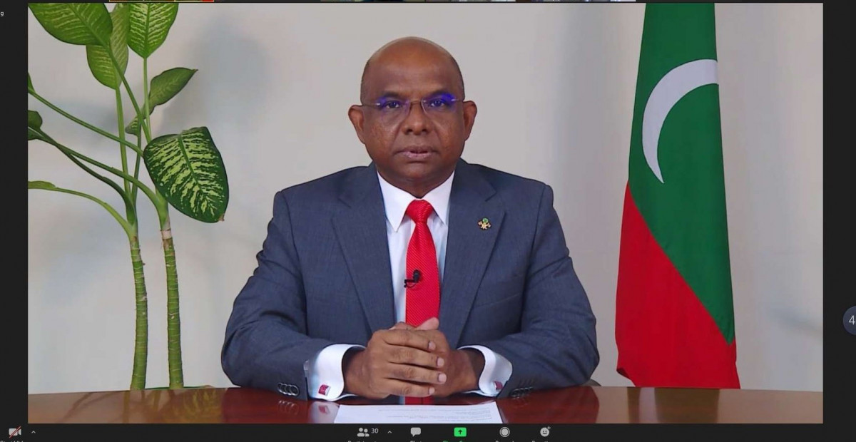 Abdulla Shahid, Minister of Foreign Affairs.