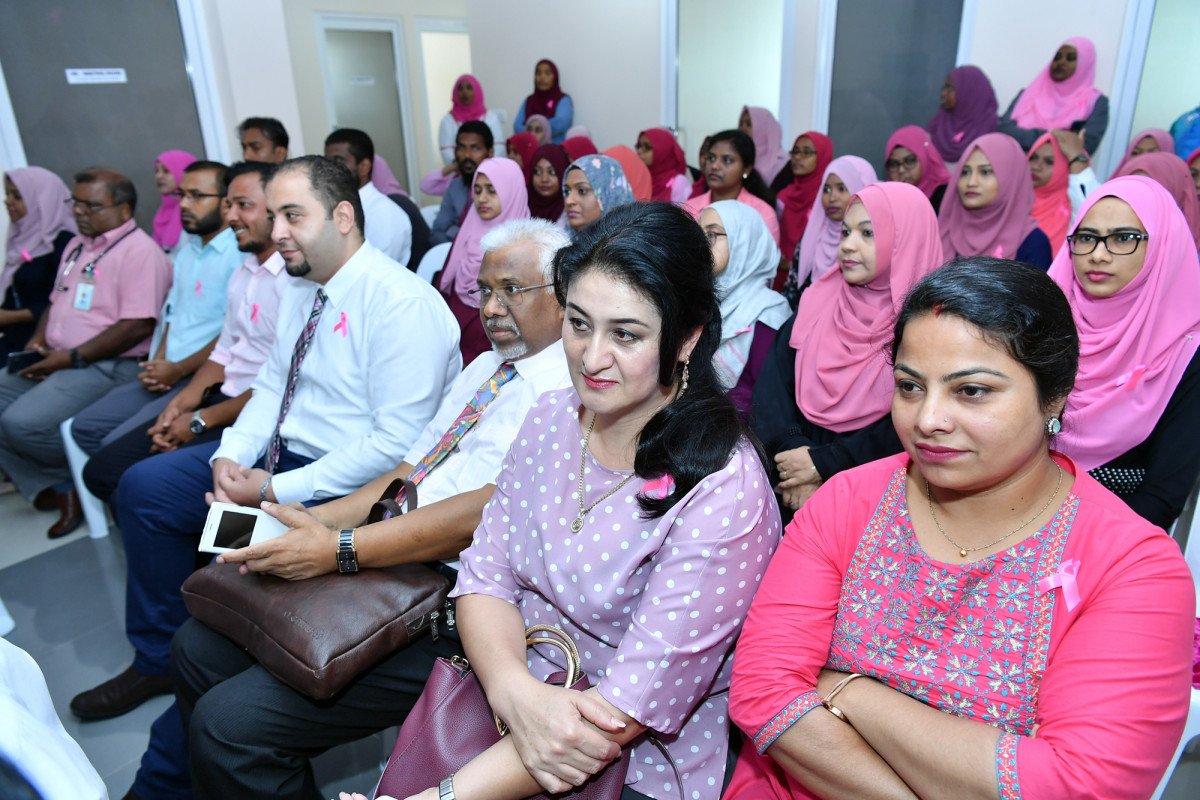 ހުޅުމާލެ ހޮސްޕިޓަލުގައި މެމޯގްރަފީގެ ޚިދުމަތް، ރައީސުލްޖުމްހޫރިއްޔާގެ އަނބިކަނބަލުން އިފްތިތާޙް ކޮށްދެއްވުން -- ފޮޓޯ: ރައީސް އޮފީސް