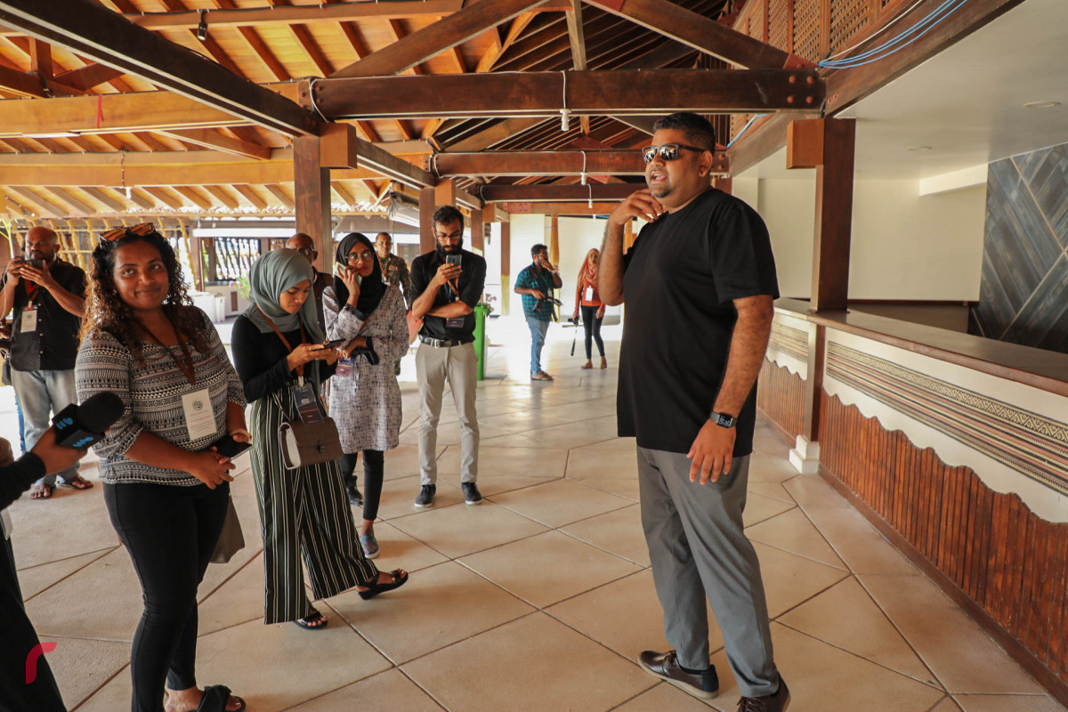 ފުރަތަމަ އައިސޮލޭޝަން ފެސިލެޓީ "ފަރުކޮޅުފުށި މީޑިޔާތަކައް ދައްކާލުން --- ފޮޓޯ: ޔޫސުފް ސޮފްވާން