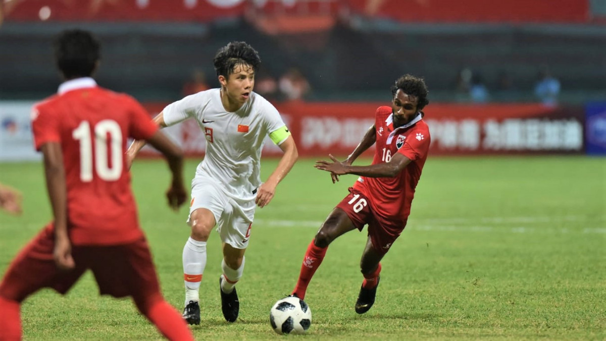 Maldives currently holds the fourth spot in Group A with six points from four matches played